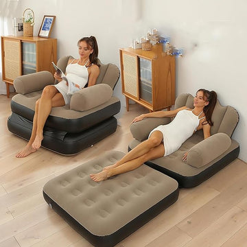 Sofa multifuncional inflable