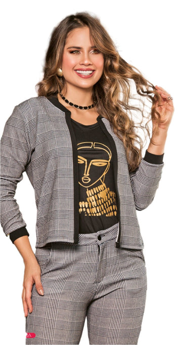 CHAQUETA CHECK 5132002