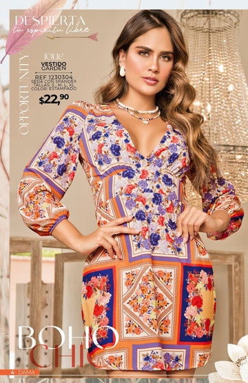 VESTIDO GARDEN 1230304