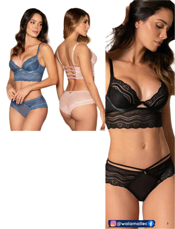 ROPA INTERIOR DUO BRALETTE/CACHETERO 3257