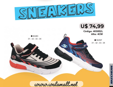 TENIS SKECHERS NIÑO 403852L