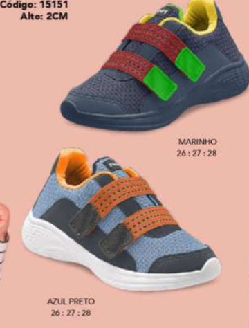 TENIS NIÑOS Pé COM Pé 15151