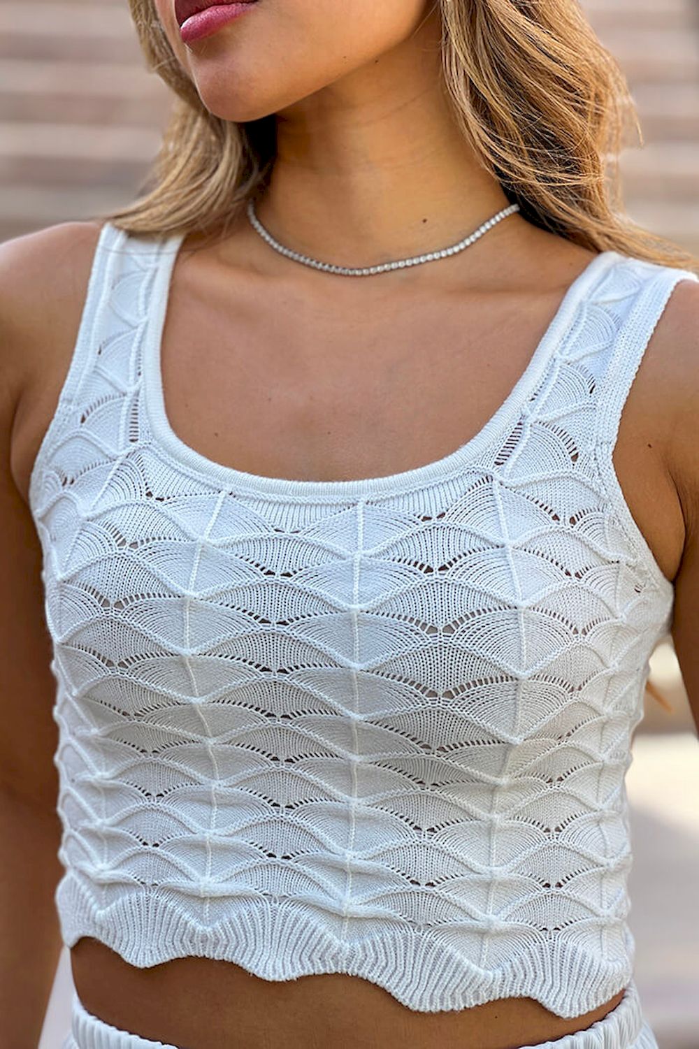 Blusa  teijada TF01591  para mujer dyaboo crudo blanco  2