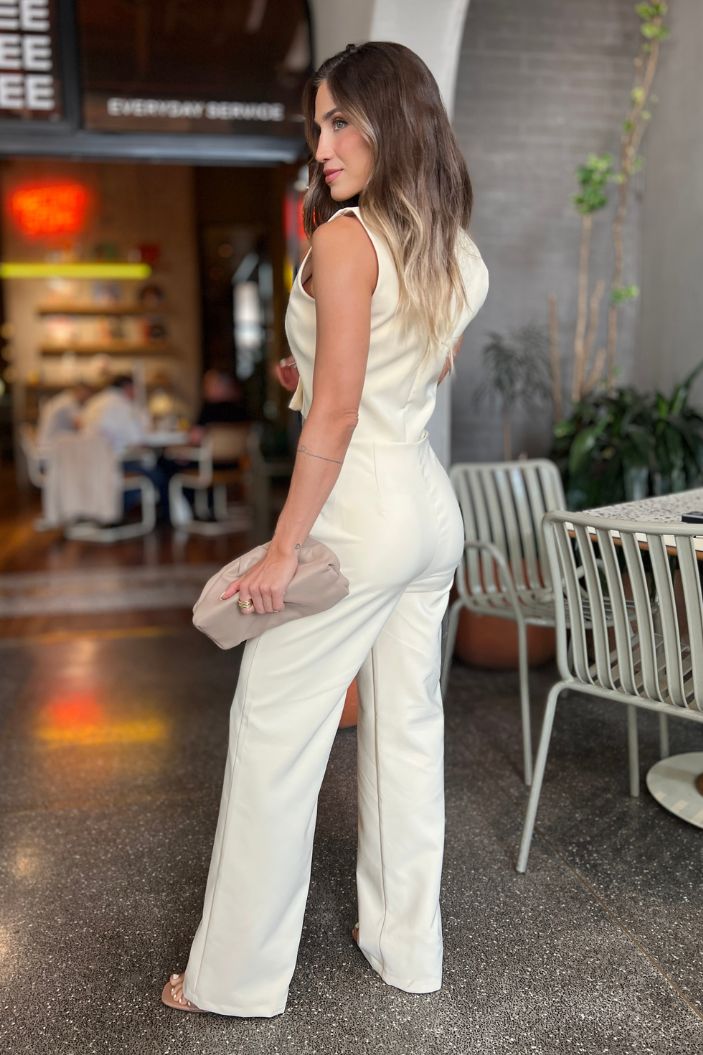 Conjunto Chaleco y Pantalón DF14166 pantacota para mujer