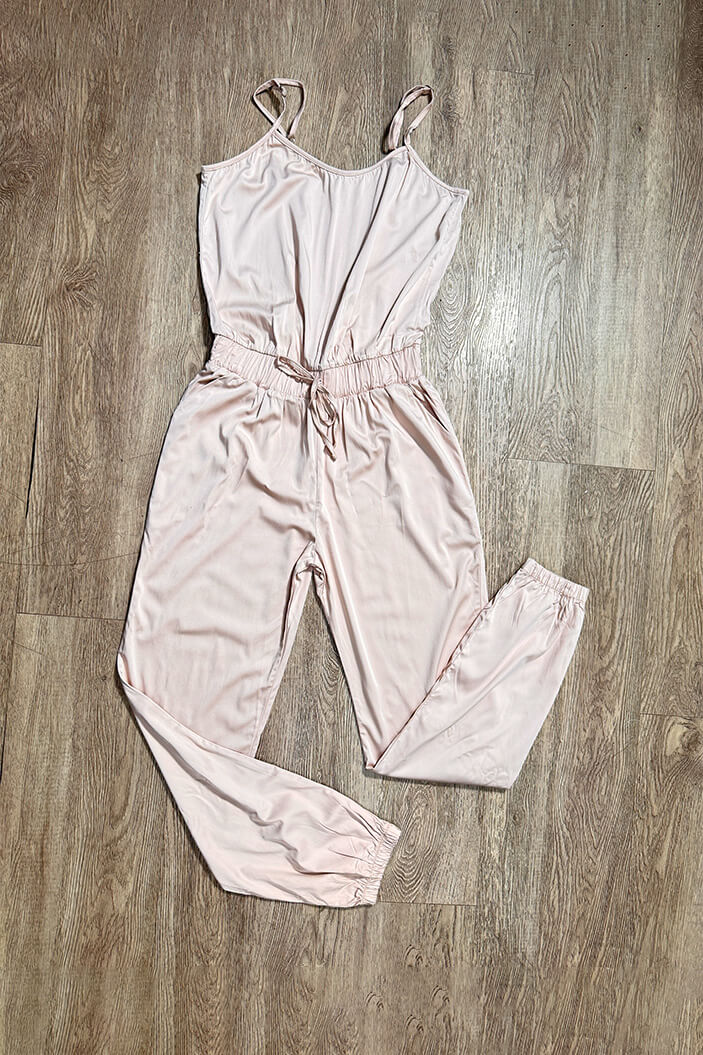 Enterizo pantalón silueta ajustada 8710001 para mujer dyaboo  beige 13