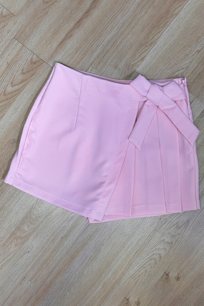 Falda Short con prenses para mujer dyaboo 5820005 rosado 2