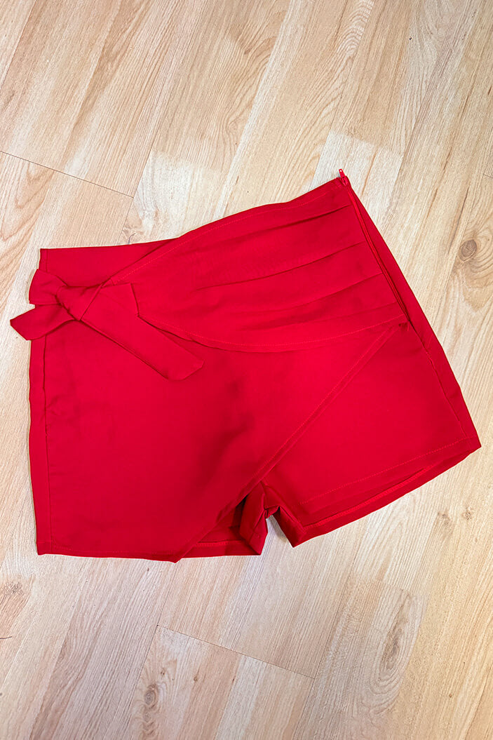 Falda Short para mujer 1820031 dyaboo rojo