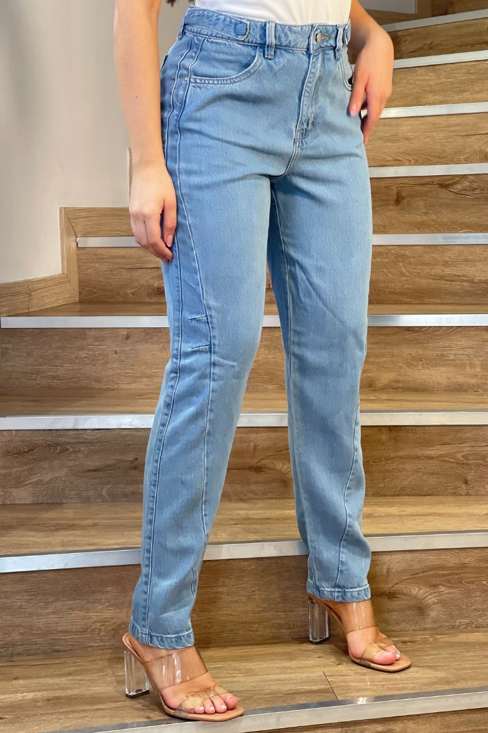 Jean Recto SF22005 para mujer dyaboo