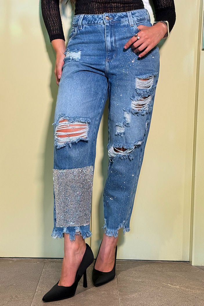 Jean Skinny SF22015 para mujer dyaboo indigo