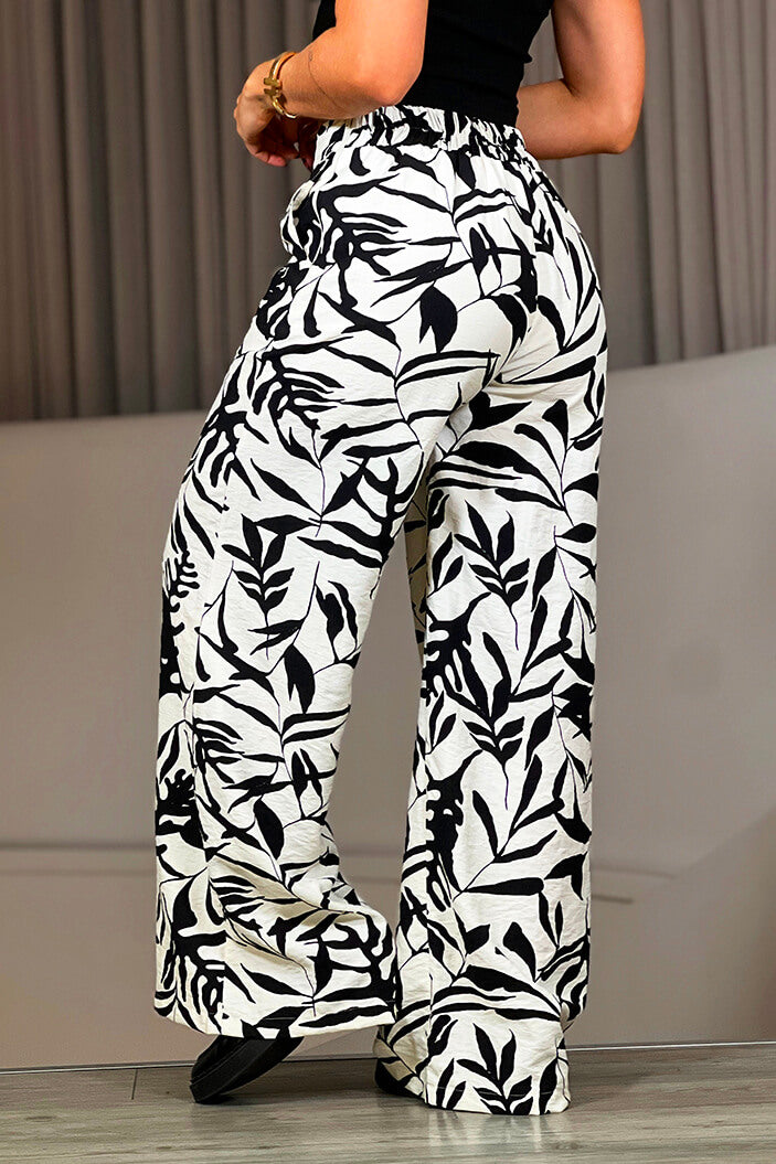 Pantalón bota recta DF06121  para mujer dyaboo negro