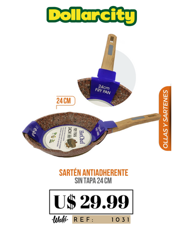 1031 - Sarten Antiadherente Sin Tapa 24cm