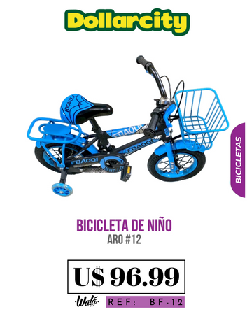 BF-12 - Bicicleta De Niño Aro #12